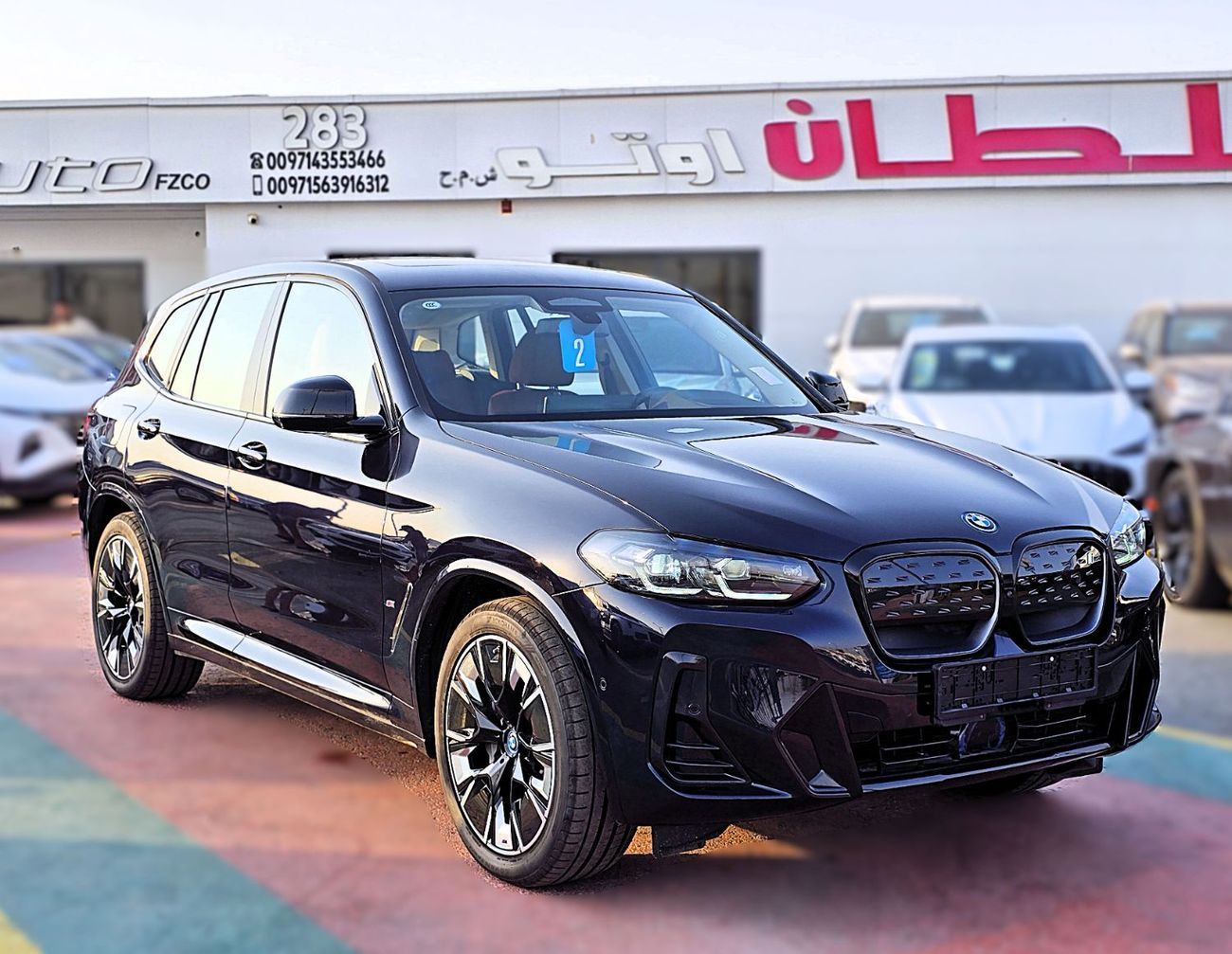 بي أم دبليو iX3 BMW iX3 Creative 2025 Model Black Color