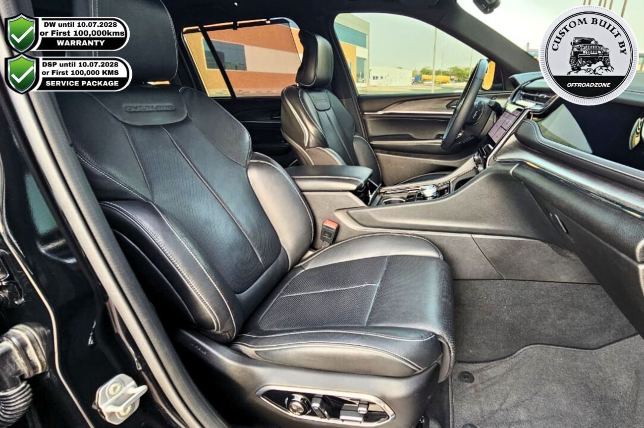 Jeep Grand Cherokee Overland 3.6L / 5 Years Dealer Warranty and 5 Years Dealer Service Package