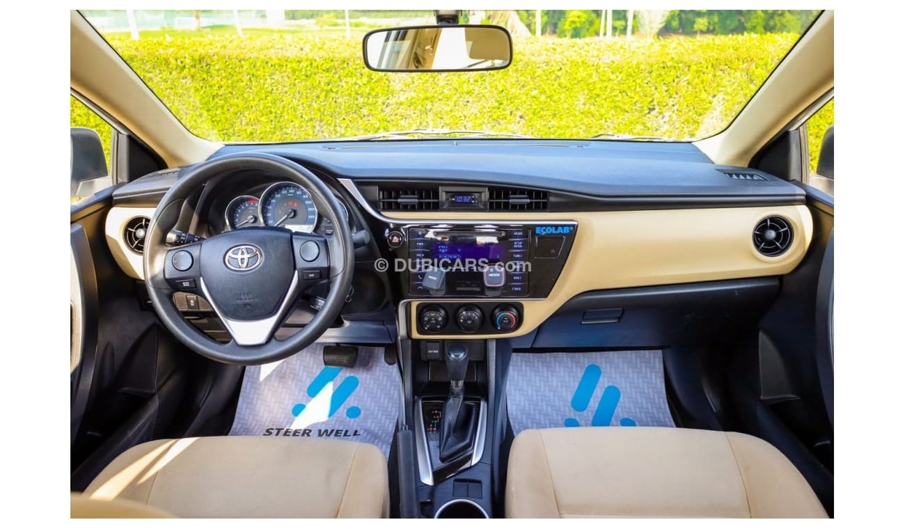 Toyota Corolla 2019 | 4dr Sedan 1.6L 4cyl Petrol A/T RWD - GCC Specs - Book now