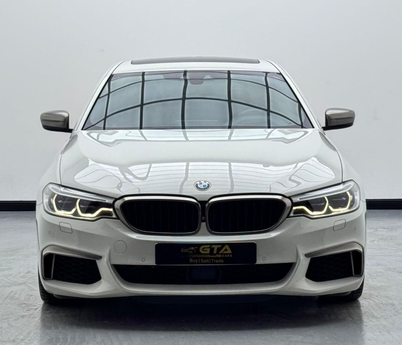 BMW M550i Std 4.4L 2018 BMW 550i xDrive M-Sport, Oct 2027 BMW Service Contract, BMW Service History, GCC