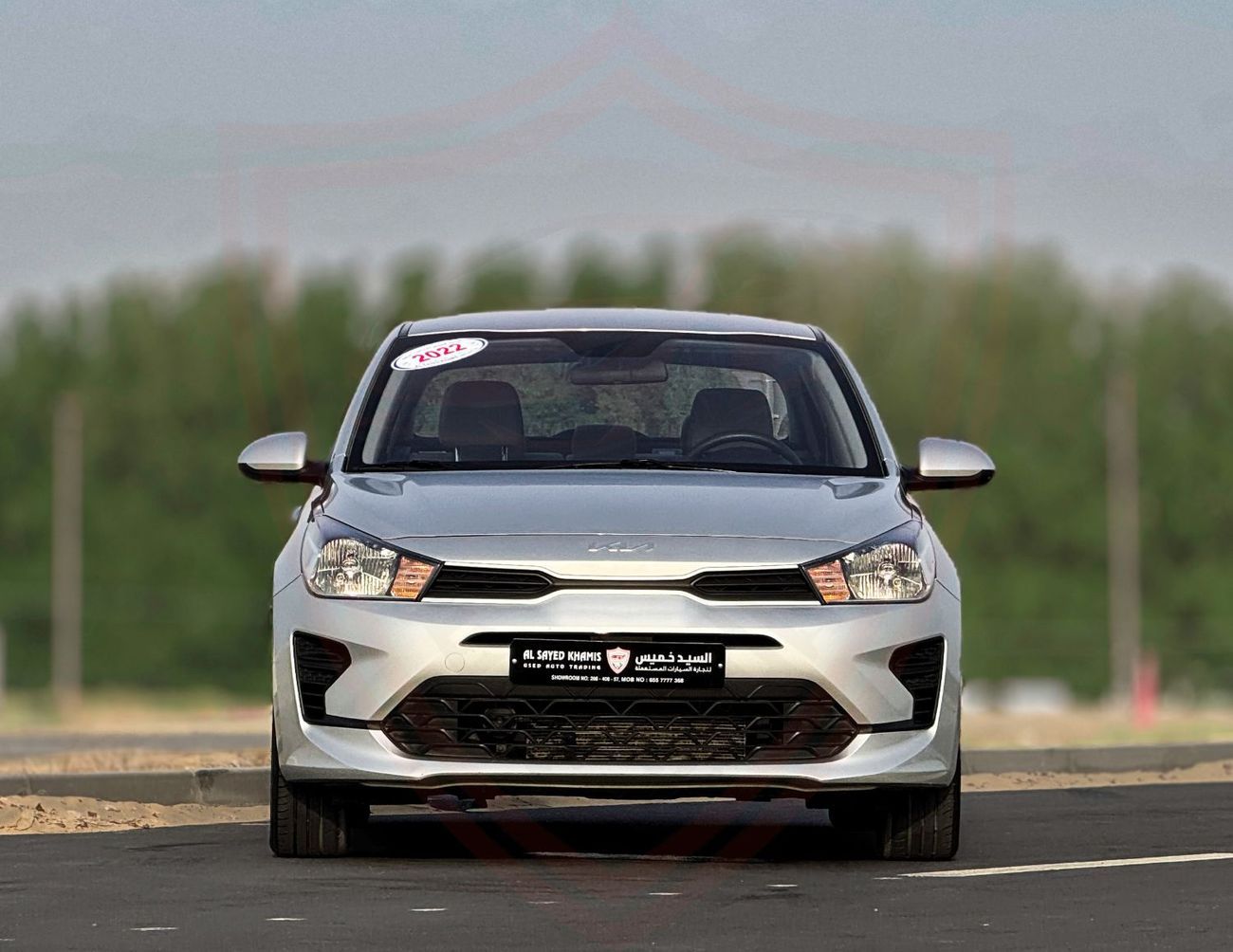 Kia Rio EX 1.4L (107 HP) Sedan Kia Rio 1.4L 2022 GCC accident free in excellent condition 581 P.M