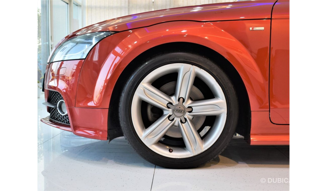 Audi TT ORIGINAL PAINT ( صبغ وكاله ) Audi TT S-Line 2012 Model!! in Red Color! GCC Specs