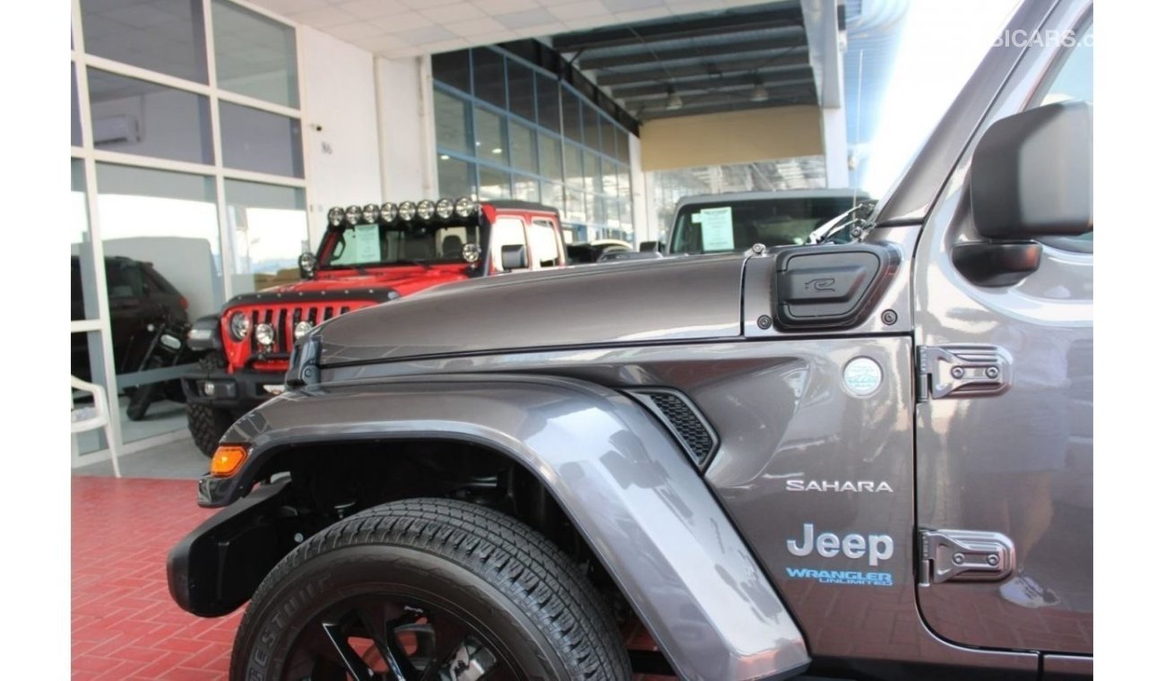 Jeep Wrangler WRANGLER SAHARA 4XE  2.0L 2021 - FOR ONLY 2,377 AED MONTHLY