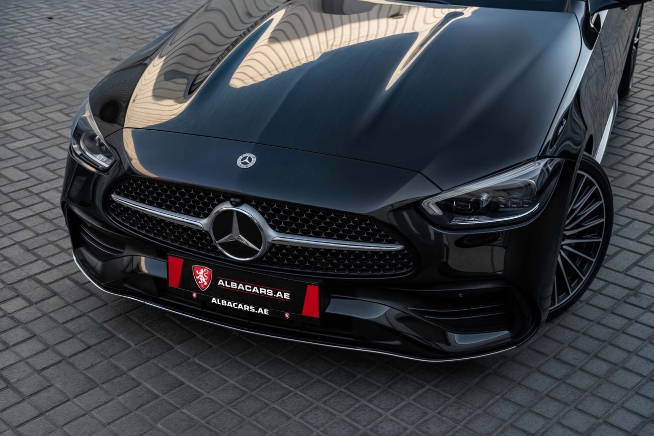 مرسيدس بنز C 200 C200 Premium Plus | 4,309 P.M | 0% Downpayment | AGENCY WARRANTY