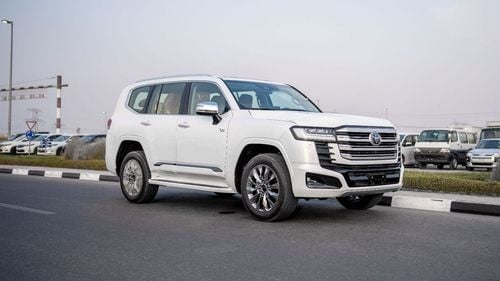 Toyota Land Cruiser 2025 Toyota Land Cruiser 300 VXR 3.5L AT Hybrid (White-Beige)