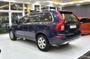 Volvo XC90 EXCELLENT DEAL for our Volvo XC90 AWD 3.2 ( 2012 Model ) in Blue Color GCC Specs