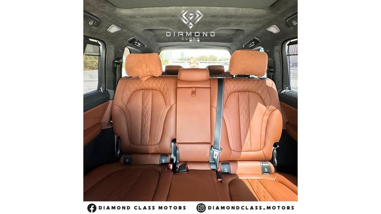 بي أم دبليو X7 بي أم دبليو X7 خليحي M60I  تحت الضمان وعقد صيانه ،كامل المواصفات