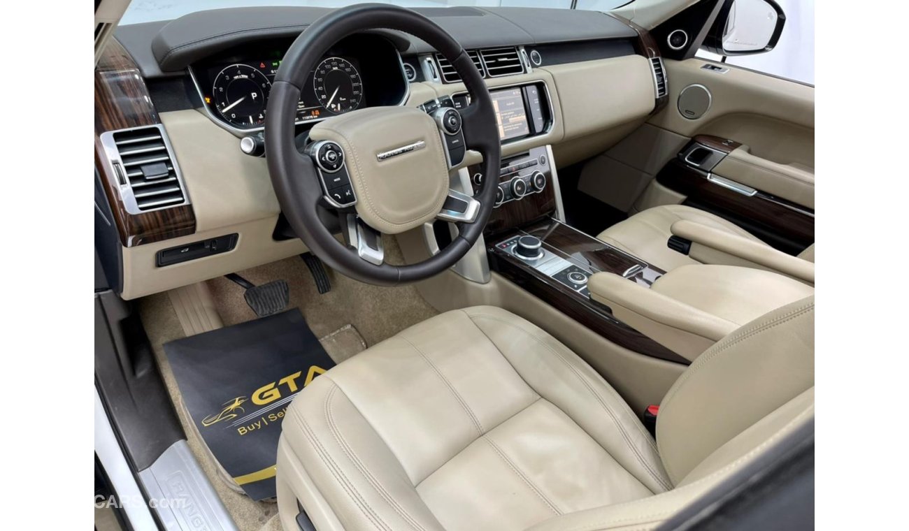 لاند روفر رانج روفر فوج إس إي سوبرتشارج 2014 Range Rover Vogue SE Supercharged, Service History, Warranty, GCC