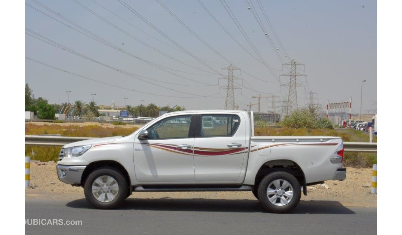 Toyota Hilux 2019 MODEL TOYOTA HILUX DOUBLE CAB PICKUP  SR5 2.4L DIESEL 4WD MANUAL TRANSMISSION