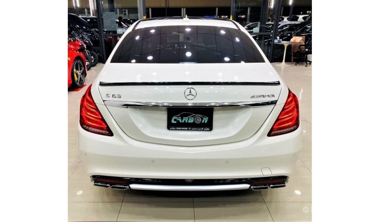 مرسيدس بنز S 63 AMG MERCEDES S63 AMG 2014 577HP IN AMAZING CONDITION FOR 180K AED