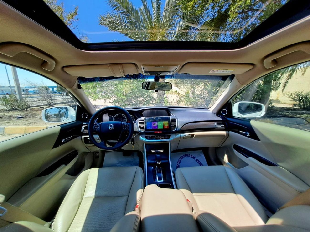 Honda Accord EX 880X48-Monthly l GCC l Sunroof, Cruise, Leather l Accident Free