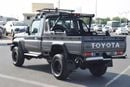 تويوتا لاند كروزر بيك آب Toyota landcruise pickup single cab 2011model Facelifted 2024 4.5 1 VD Diesel engine Colour Grey Tra