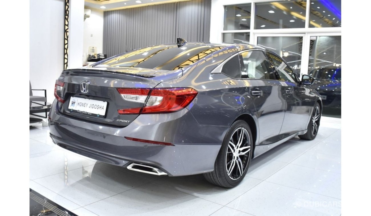 هوندا أكورد EXCELLENT DEAL for our Honda Accord Sport ( 2022 Model ) in Gray Color GCC Specs