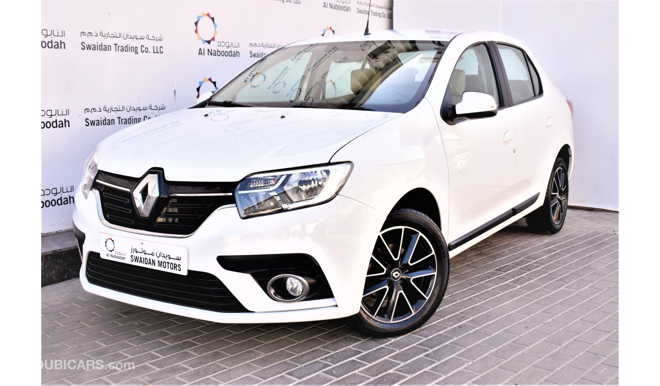 Renault Symbol AED 645 PM | 0% DP | 1.6L LE GCC WARRANTY
