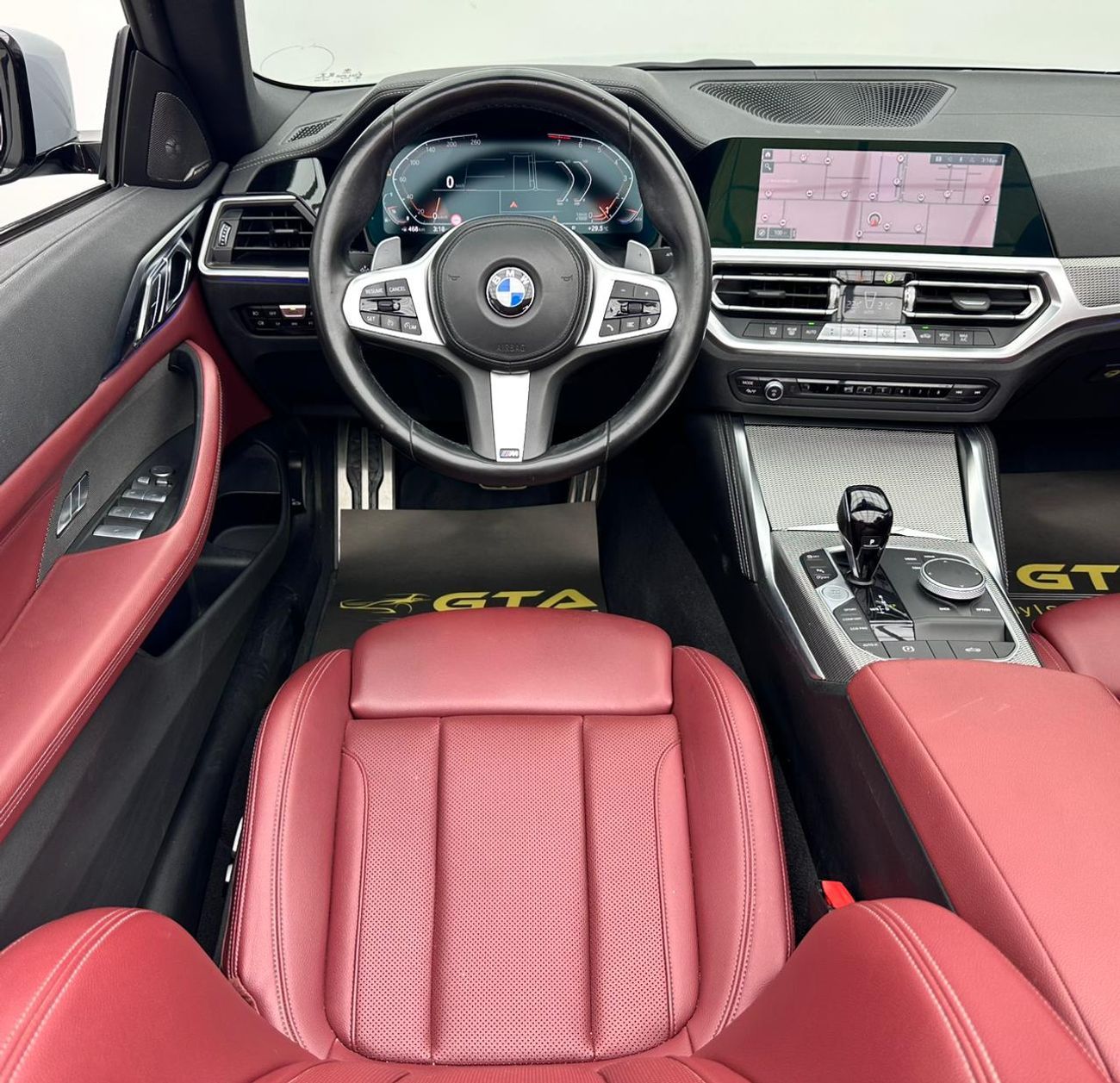 بي أم دبليو 420i 2022 BMW 420i M-Sport Cabriolet, 2026 BMW Warranty + Service Contract, BMW Full Service History, GCC