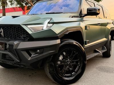 Dongfeng M Hero 917 DONGFENG M-HERO 01 2025 GCC 800 HP 1.5L HYBRID ( PLUG-IN ) MATT GREEN SUSPENSION LIFTER WARRANTY 5Y