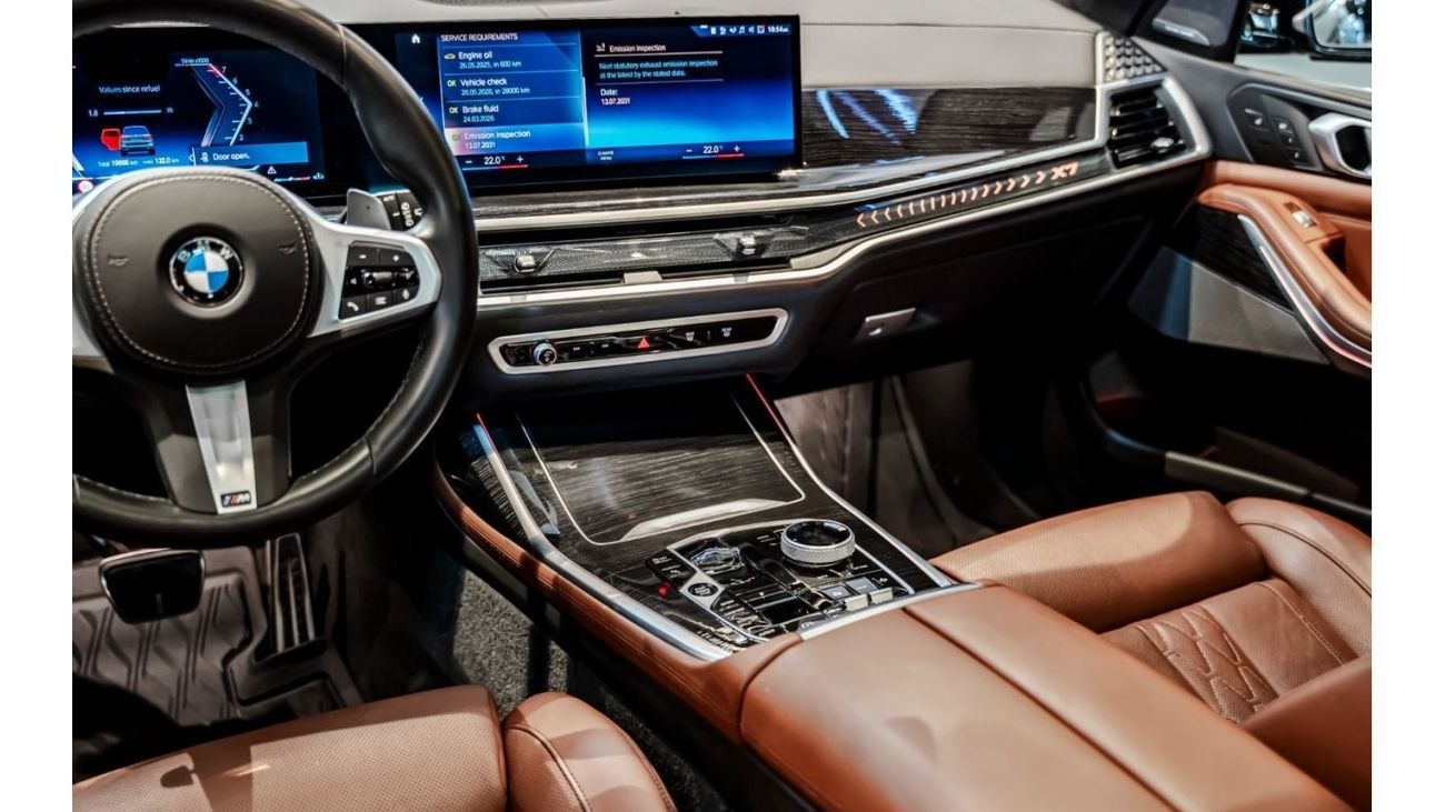 بي أم دبليو X7 2023 BMW X7 xDrive 40i, 2028 BMW Warranty + Service Contract, Low KMs, GCC