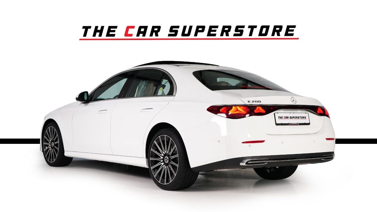 مرسيدس بنز E200 Avantgarde Exterior Package-20 Inch AMG Rims-Chrome Package