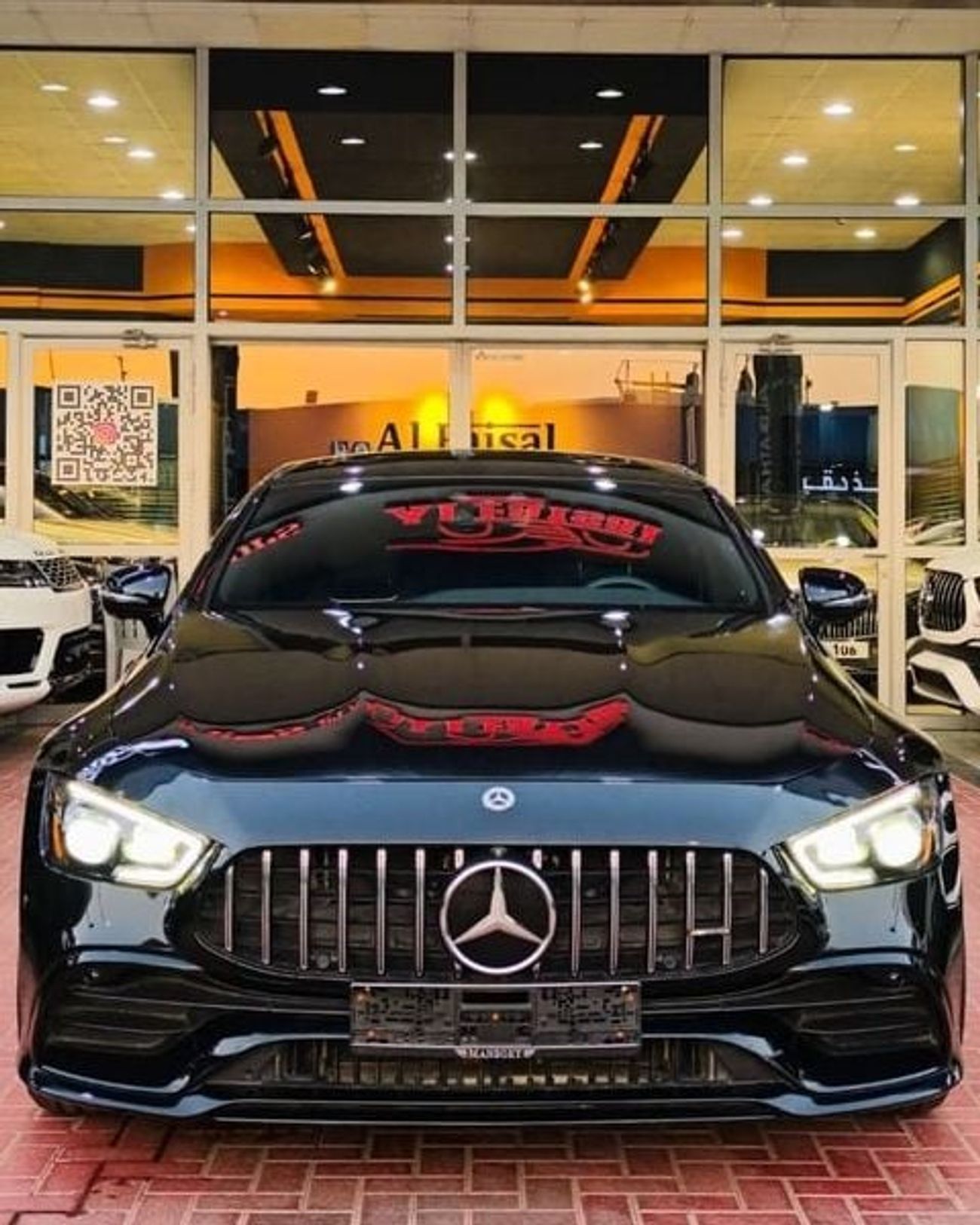 مرسيدس بنز ايه ام جي جي تي 43 AMG GT 2023 – 22,000 km – American Specs – Excellent Condition