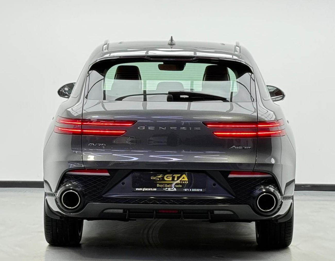 Genesis GV70 2022 Genesis GV70 Sport Prestige, 2027 Genesis Warranty + Service Pack, Low Km, Fully Loaded, GCC