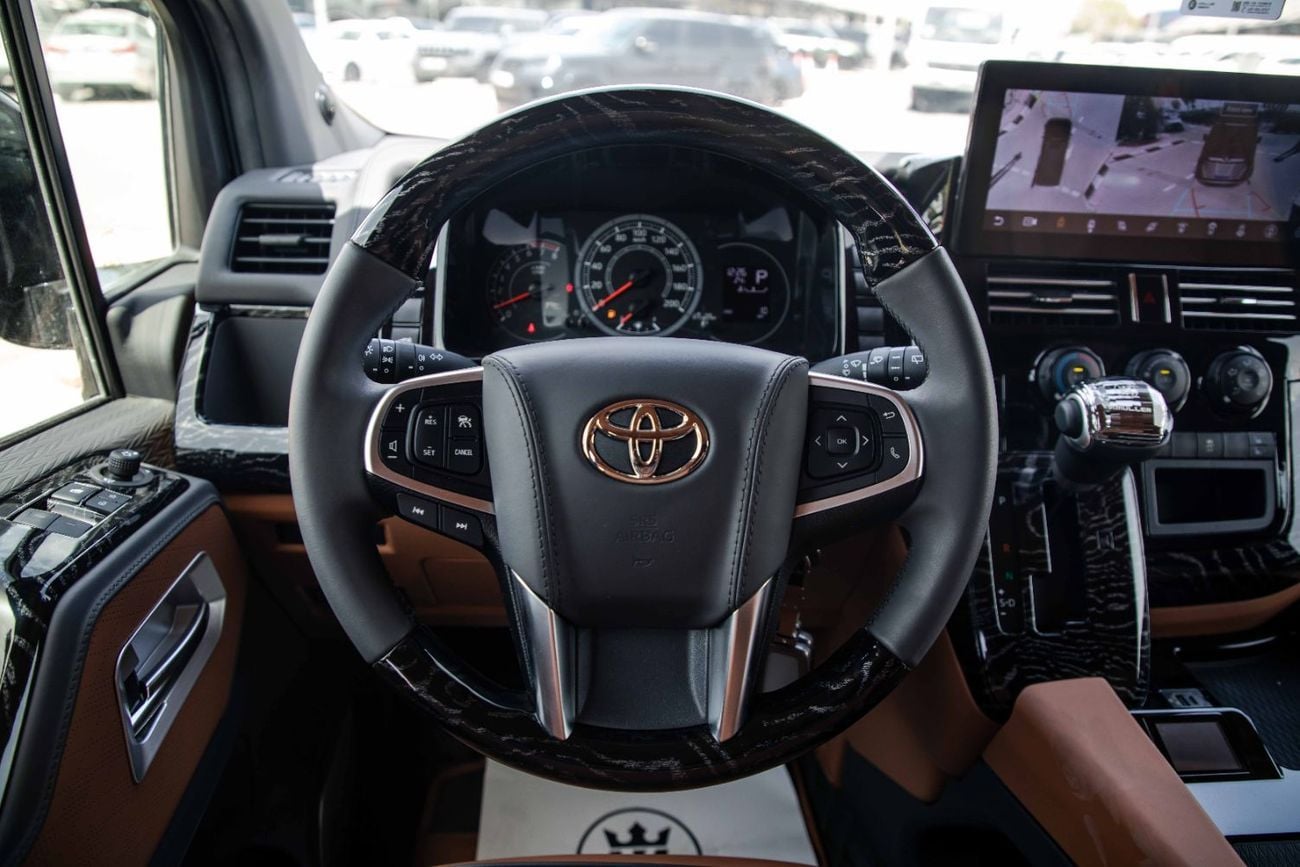 Toyota Hiace Alpha A380 KMuller Edition 3.5L - Black Inside Brown | Export Only