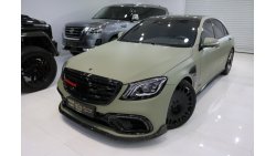 مرسيدس بنز S 63 AMG Brabus 800, 2018, 17,000KM, Serviced in Brabus Dubai, *ORIGINAL BRABUS*