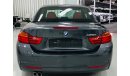BMW 428i M Sport GCC .. FSH .. Perfect Condition .. Convertible .