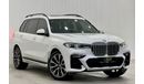 BMW X7 40i M Sport Premium 2020 BMW X7 xDrive40i M-Sport, September 2025 BMW Warranty + Service Pack, Full 