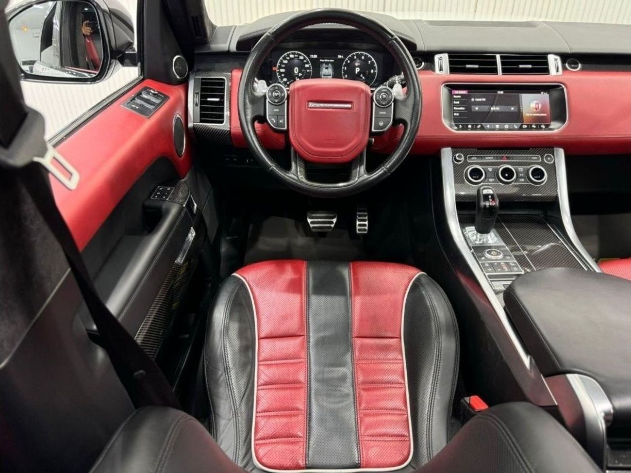 Land Rover Range Rover Sport 2017 Range Rover Sport SVR, Warranty, Service History, Full Options, Low Kms, GCC Specs