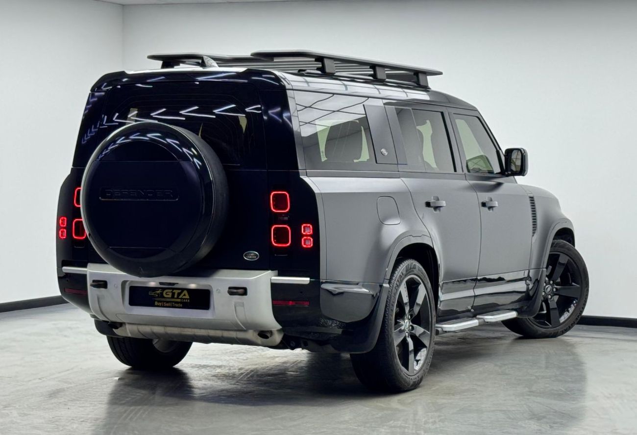 Land Rover Defender 2023 Land Rover Defender 130 P400 HSE, 2028 Land Rover Warranty and Service Contract,  GCC