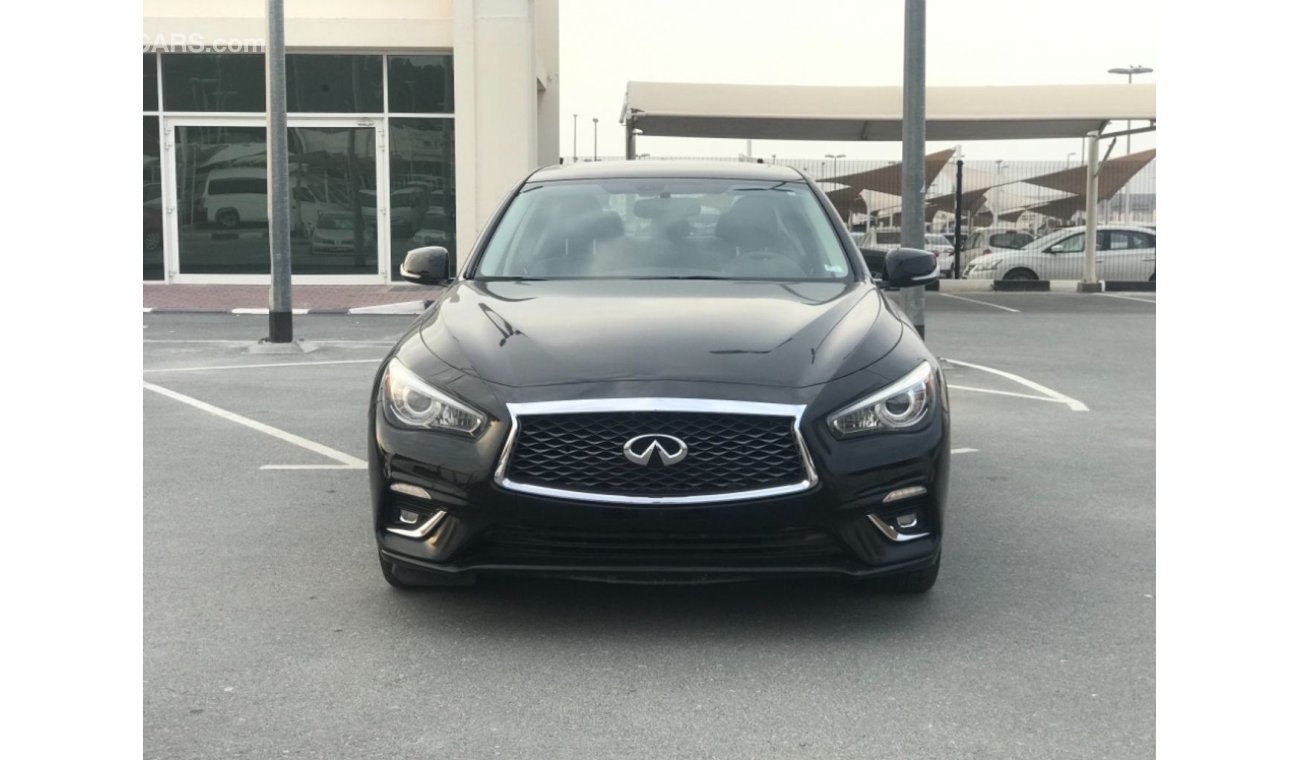 Infiniti Q50 إنفينيتي Q50 موديل 2018 بحالة ممتازة