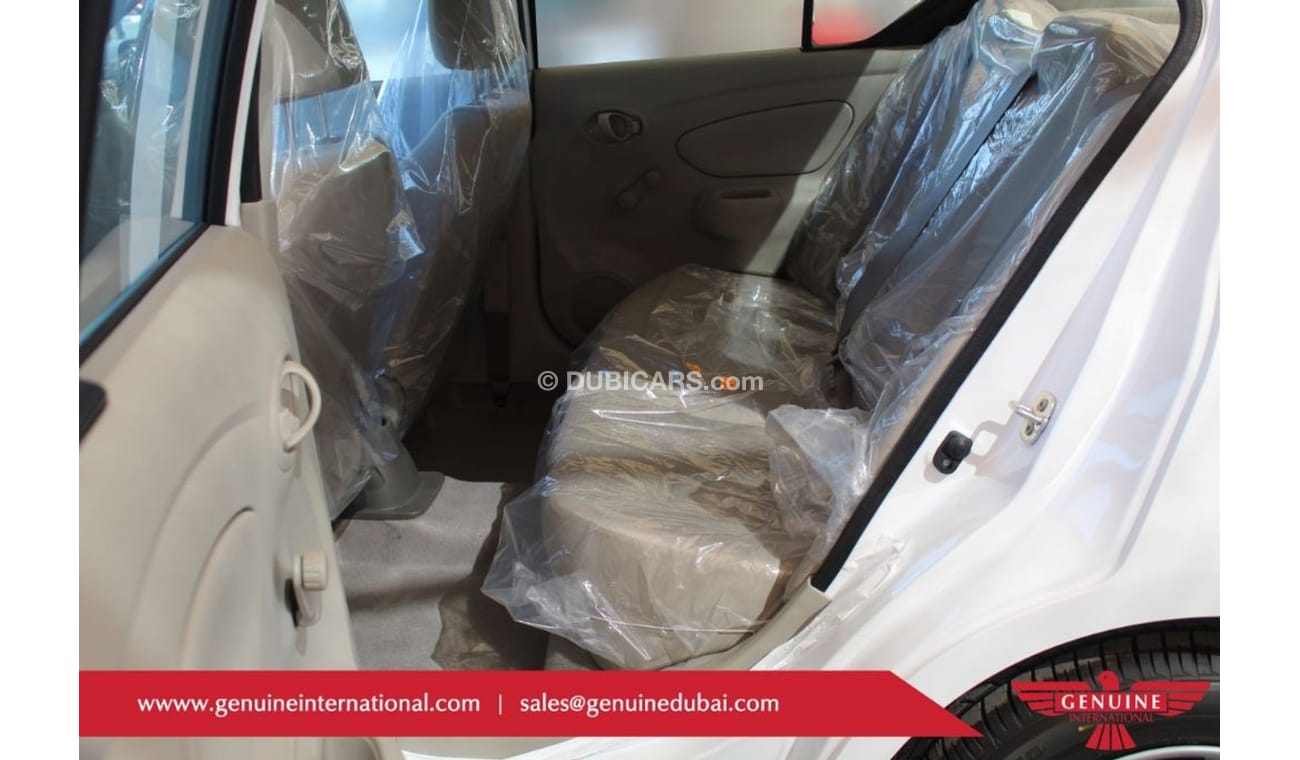 Nissan Sunny SV 1.5 with spoiler 2020 model available for export sales outside GCC.