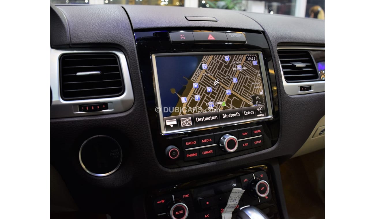 Volkswagen Touareg SEL EXCELLENT DEAL for our Volkswagen Touareg ( 2015 Model! ) in Blue Color! GCC Specs