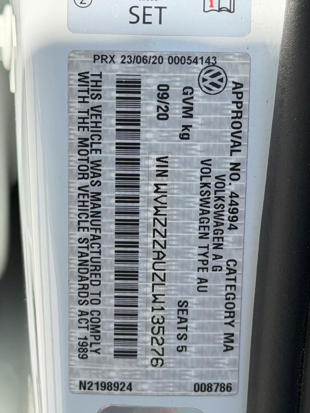 Volkswagen Golf GTI export from Australia