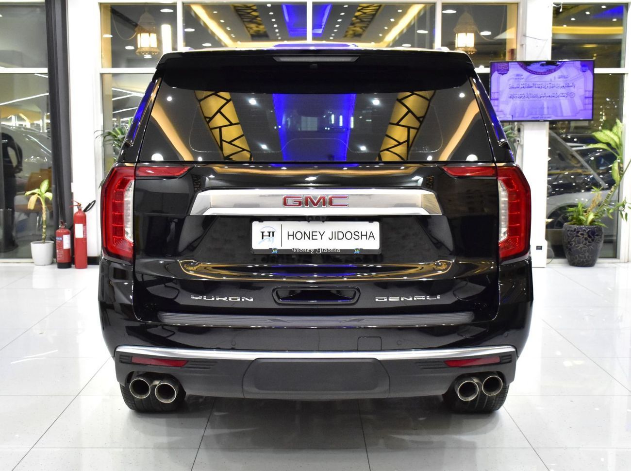 GMC Yukon DENALI EXCELLENT DEAL for our GMC Yukon (2023 Model) in Black Color GCC Specs