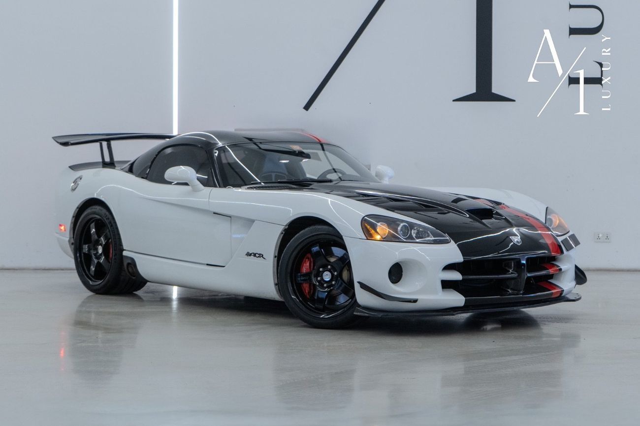 دودج فايبر 2009 Dodge Viper, ACR 1 Of 1, In UAE, Clean Title, Low Kms, American Spec