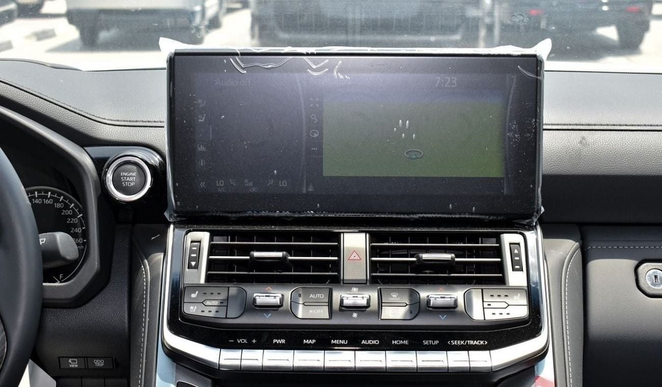 تويوتا لاند كروزر Toyota Land Cruisers VXR 3.5L Twin Turbo Full Option Europe Specs Model 2024 Black color