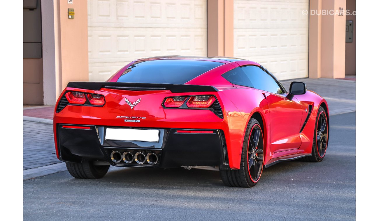 Chevrolet Corvette C7 Z51 2015 GCC under Warranty with Zero Down-Payment.