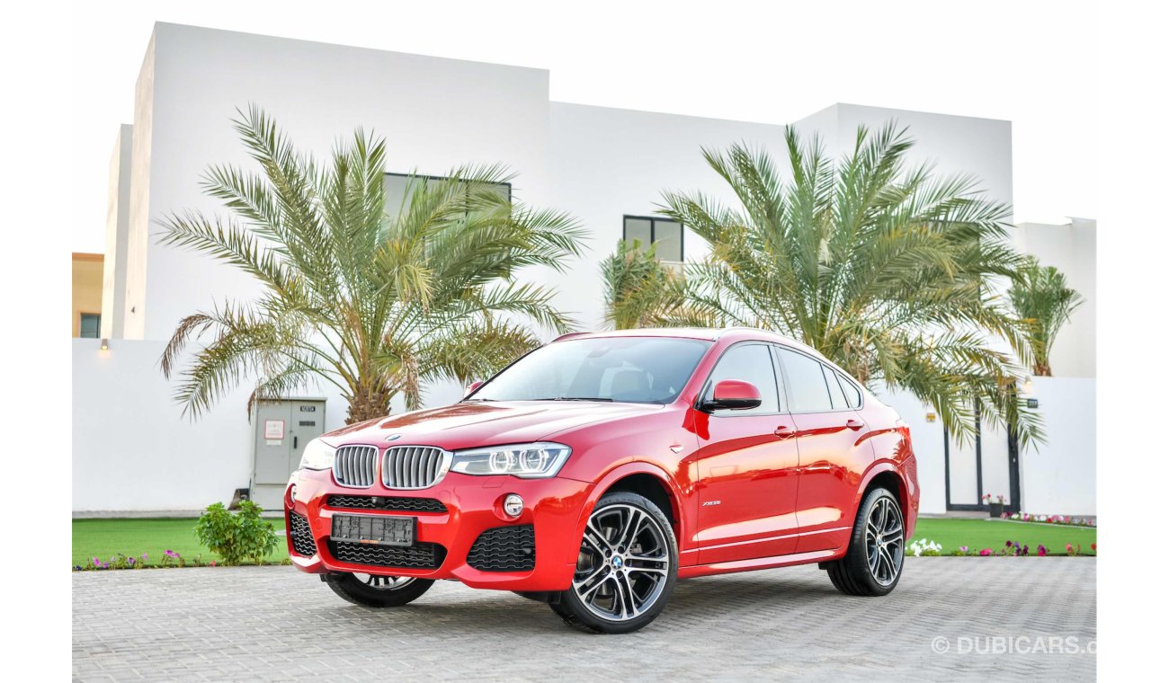 بي أم دبليو X4 M-Kit Xdrive 35i - Under Agency Warranty! - Exceptional Condition! - Only 2,526 PM - 0% DP