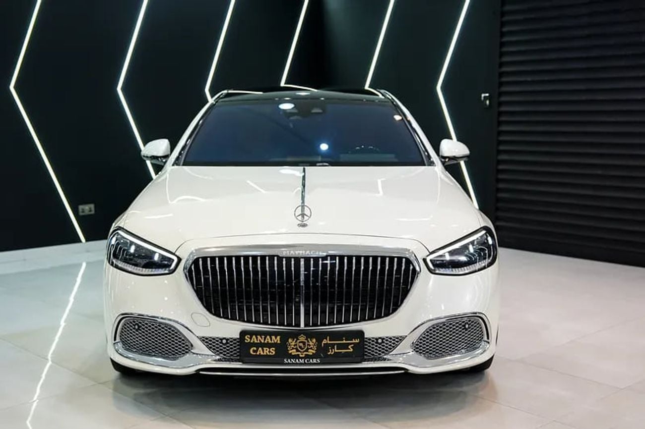 Mercedes Maybach S680 Maybach Maybach Rear Executive Package, Burmester 4D Audio, Gargash Warranty + Service!!