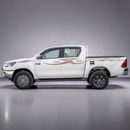 تويوتا هيلوكس HILUX 2.4 AT HI (WHITE PEARL MC INSIDE MAROON) 2026