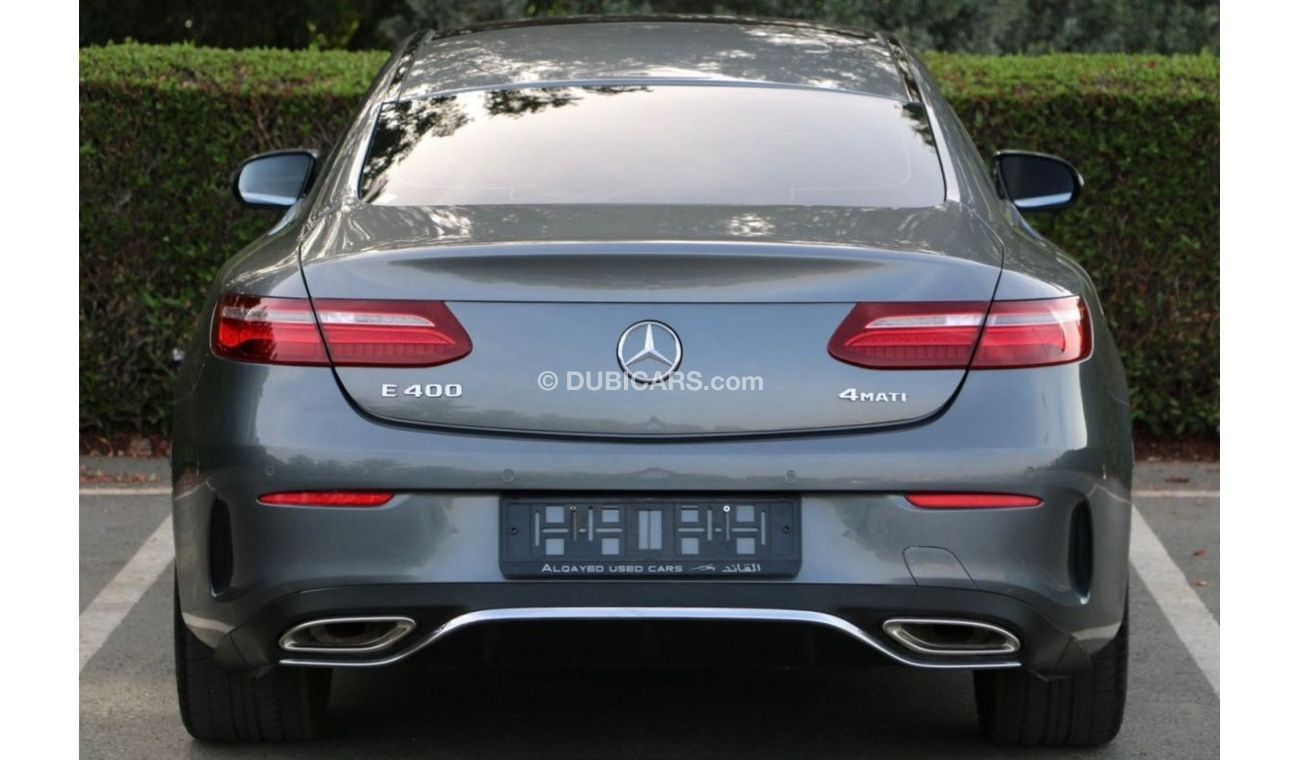 Mercedes-Benz E 400 MERCEDES BENZ AMG E400  COUPE GCC 2018 PERFECT CONDITION ORIGINAL PAINT UNDER WARRANTY