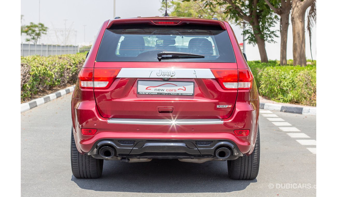 Jeep Grand Cherokee SRT8 - 2012 - GCC - ZERO DOWN PAYMENT - 1875 AED/MONTHLY - 1 YEAR WARRANTY