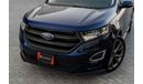 Ford Edge Sport | 1,958 P.M  | 0% Downpayment | Low Milage!
