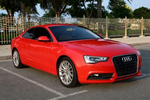 Audi A5 45 TFSI S-LINE - 0% DP - FULL AGENCY MAINTAINED - FIRST OWNER - AUDI A5 COUPE 4WD - GCC SPECS
