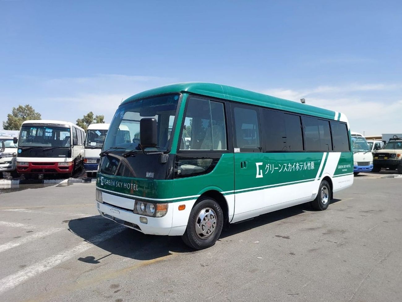 ميتسوبيشي روزا MITSUBISHI ROSA BUS RHD 2003 MODEL 4.8 L DIESEL MANUAL(PM00151)