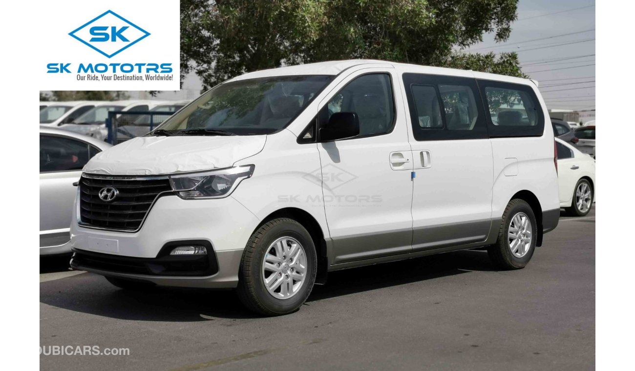 Hyundai H-1 2.4L 4CY Petrol, 16" Rims, Front & Rear A/C, Dual Airbags, CD-USB-AUX, Fabric Seats (CODE # HV02)