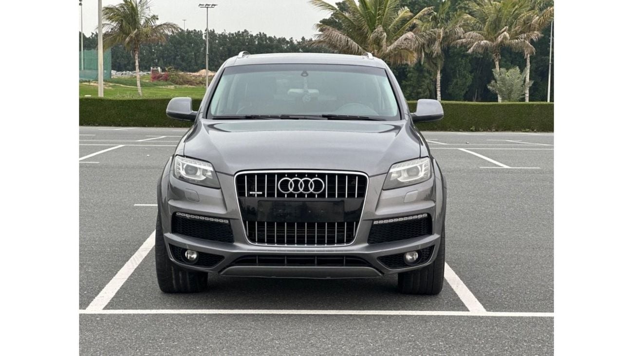 Audi Q7 FSI quattro S-Line MODEL 2014 GCC CAR PERFECT CONDITION INSIDE AND OUTSIDE