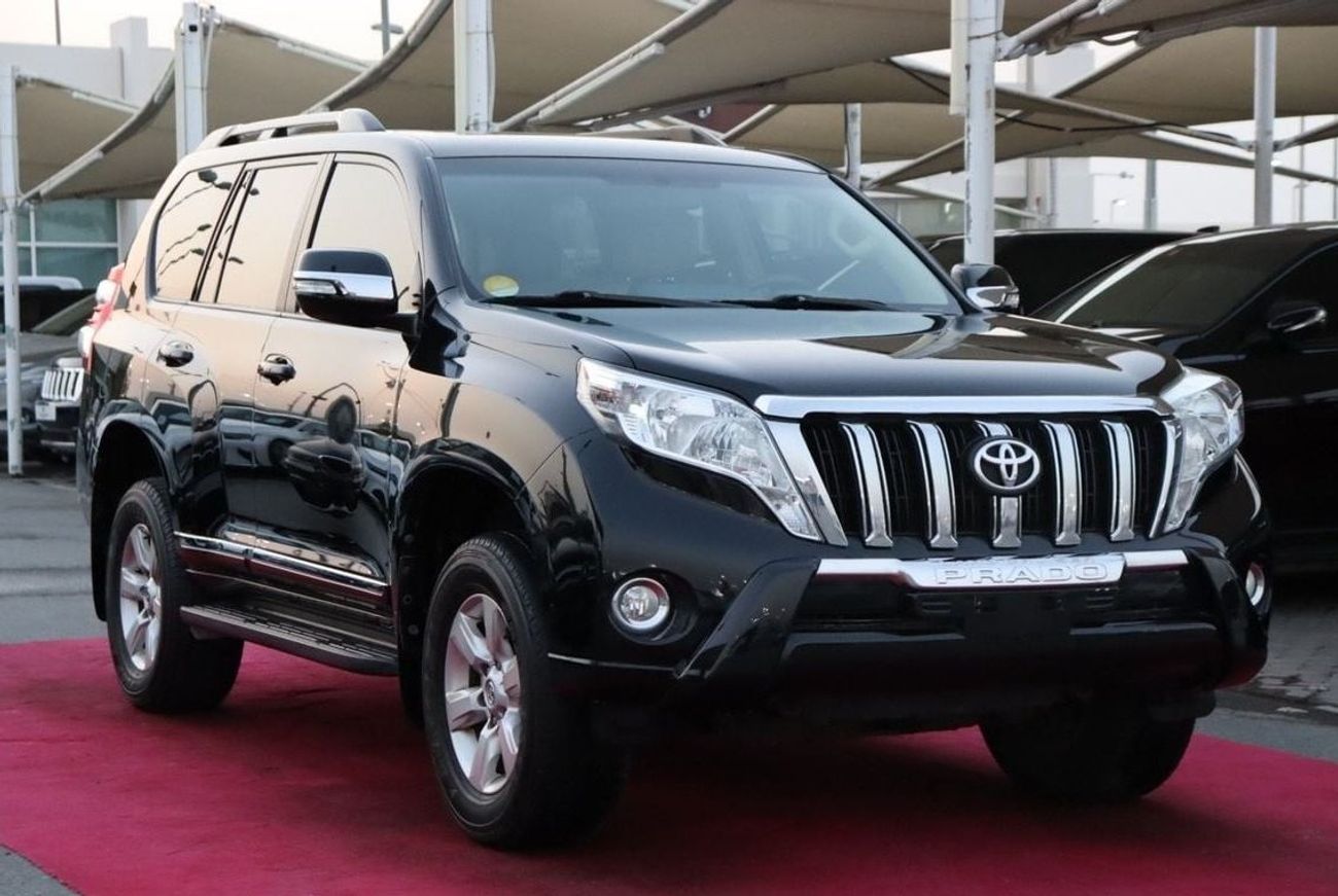 تويوتا برادو VXR 4.0L 4WD Toyota Prado VX.R / 2015 / GCC / V6 / Free Accident