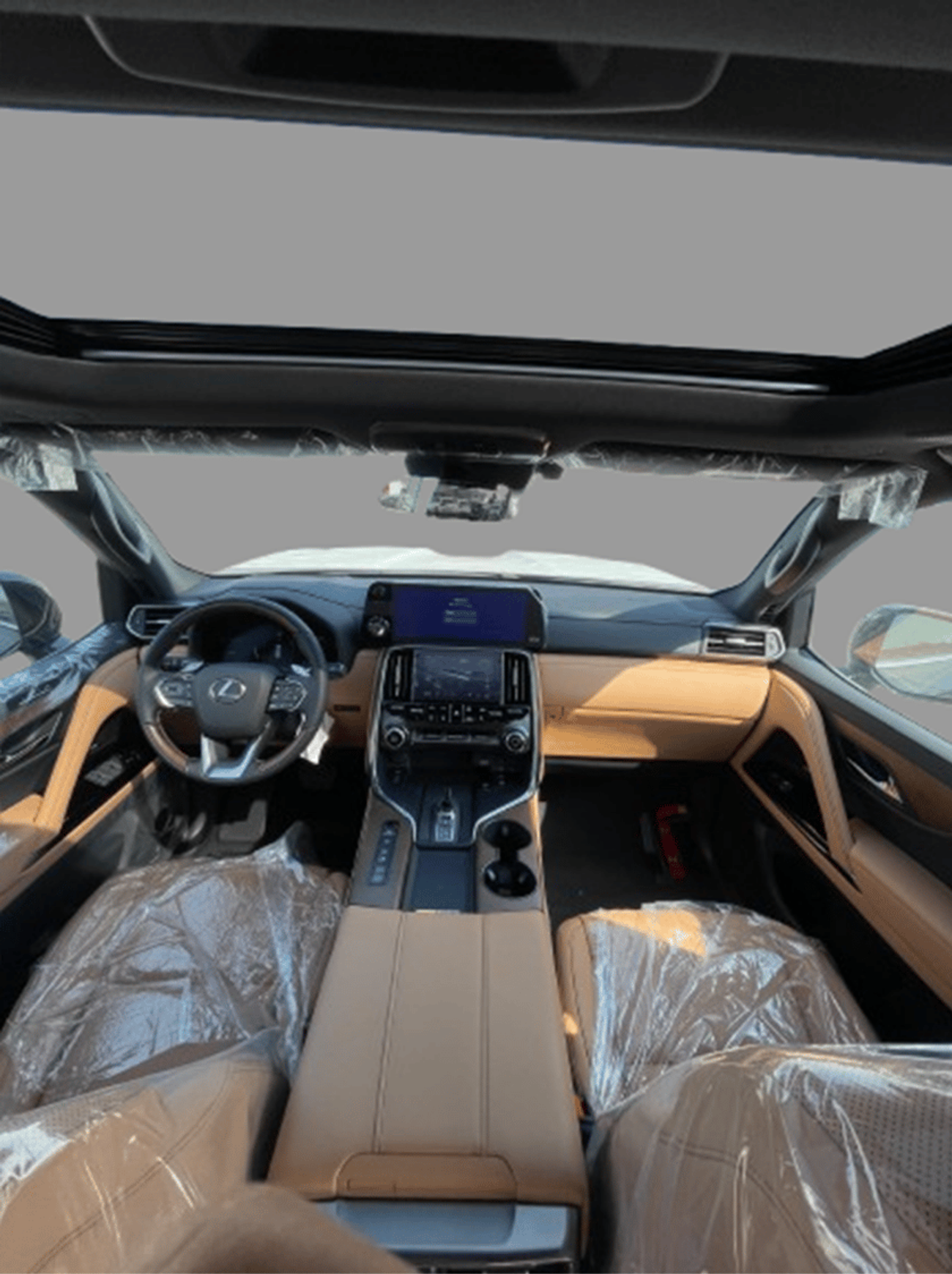 لكزس LX 700h ECTGEN009 - 2025 Lexes LX700h - 3.5L Hybrid Auto - Black with Red Interior